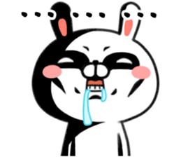 Despair rabbit sticker #9653519