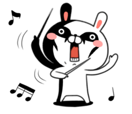 Despair rabbit sticker #9653536