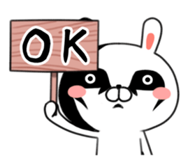 Despair rabbit sticker #9653539