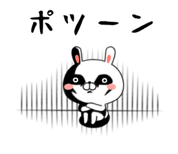 Despair rabbit sticker #9653540