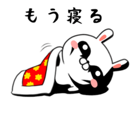 Despair rabbit sticker #9653542