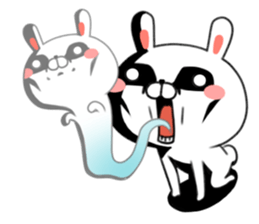Despair rabbit sticker #9653548