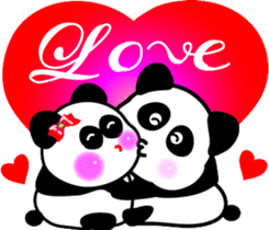 Valentine's Day and the white day sticker #9653759