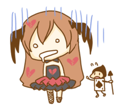 Queen of hearts sticker #9654451