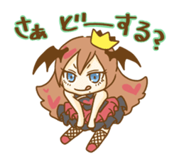 Queen of hearts sticker #9654469