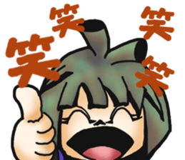 Zashiki- warashi sticker #9654956