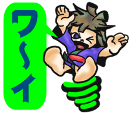 Zashiki- warashi sticker #9654960