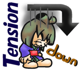 Zashiki- warashi sticker #9654963