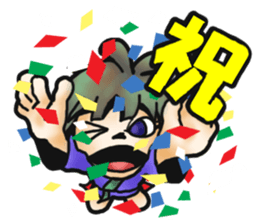 Zashiki- warashi sticker #9654965