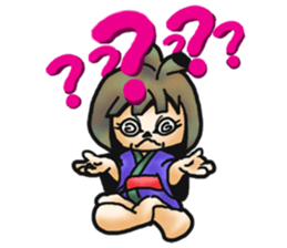 Zashiki- warashi sticker #9654968