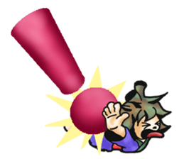 Zashiki- warashi sticker #9654969