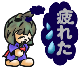 Zashiki- warashi sticker #9654977