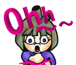 Zashiki- warashi sticker #9654980