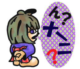 Zashiki- warashi sticker #9654990