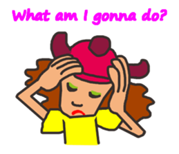 Lady Viking sticker #9655118