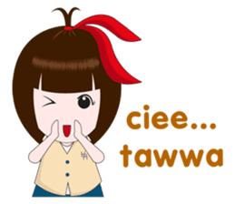 Cewek Makassar sticker #9655594