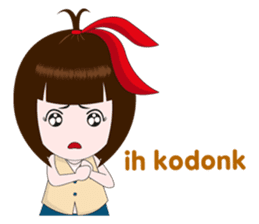 Cewek Makassar sticker #9655597