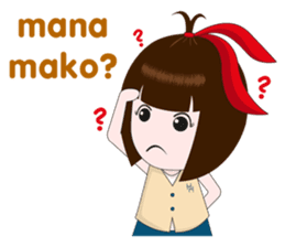 Cewek Makassar sticker #9655598