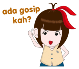 Cewek Makassar sticker #9655600