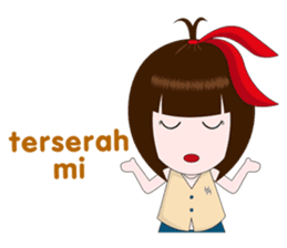 Cewek Makassar sticker #9655604