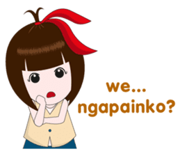 Cewek Makassar sticker #9655612