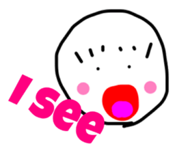 Usual conversation (ENG Ver.) sticker #9656114