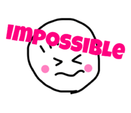 Usual conversation (ENG Ver.) sticker #9656116