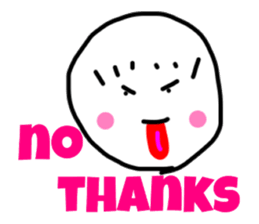 Usual conversation (ENG Ver.) sticker #9656117