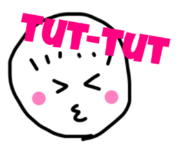 Usual conversation (ENG Ver.) sticker #9656140