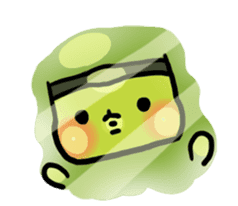 Edamame ninja sticker #9656158