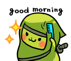 Edamame ninja sticker #9656162