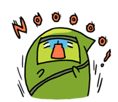 Edamame ninja sticker #9656172