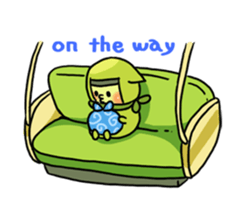 Edamame ninja sticker #9656178