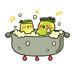 Edamame ninja sticker #9656191