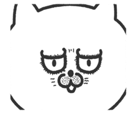 metsukiwarui cat sticker #9656223