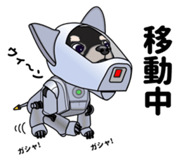 Everyday black Chihuahua sticker #9656933