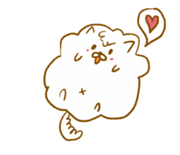 Awesome! pomeranian sticker sticker #9656993