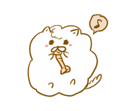 Awesome! pomeranian sticker sticker #9656994