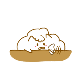 Awesome! pomeranian sticker sticker #9656995