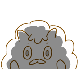 Awesome! pomeranian sticker sticker #9656998