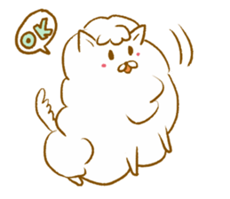 Awesome! pomeranian sticker sticker #9656999