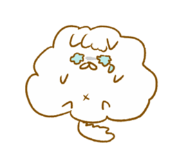 Awesome! pomeranian sticker sticker #9657004