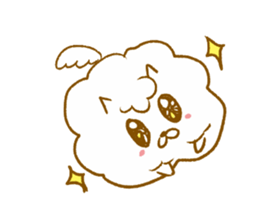 Awesome! pomeranian sticker sticker #9657008