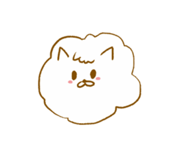 Awesome! pomeranian sticker sticker #9657009