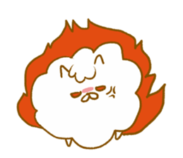 Awesome! pomeranian sticker sticker #9657011