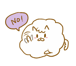 Awesome! pomeranian sticker sticker #9657012