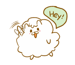 Awesome! pomeranian sticker sticker #9657013