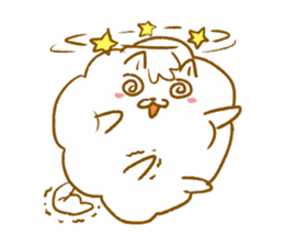 Awesome! pomeranian sticker sticker #9657023