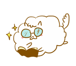 Awesome! pomeranian sticker sticker #9657025