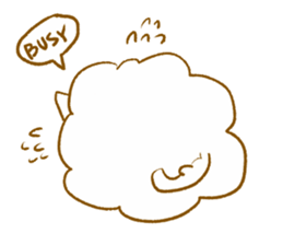 Awesome! pomeranian sticker sticker #9657027